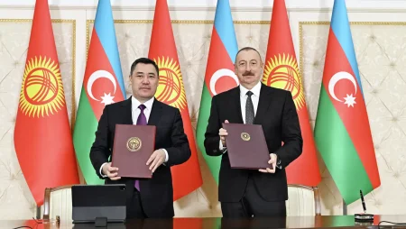 Azərbaycanla Qırğızıstan arasında "Strateji Hərəfdaşlıq Haqqında" Bəyannamə imzalanıb